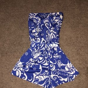 Lilly Pulitzer patterned romper